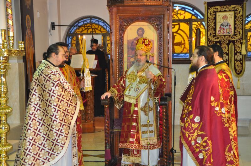 Χειροθεσία ἀναγνώστου στόν Ἱερό Ναό Ἁγίου Χρυσοστόμου Δράμας